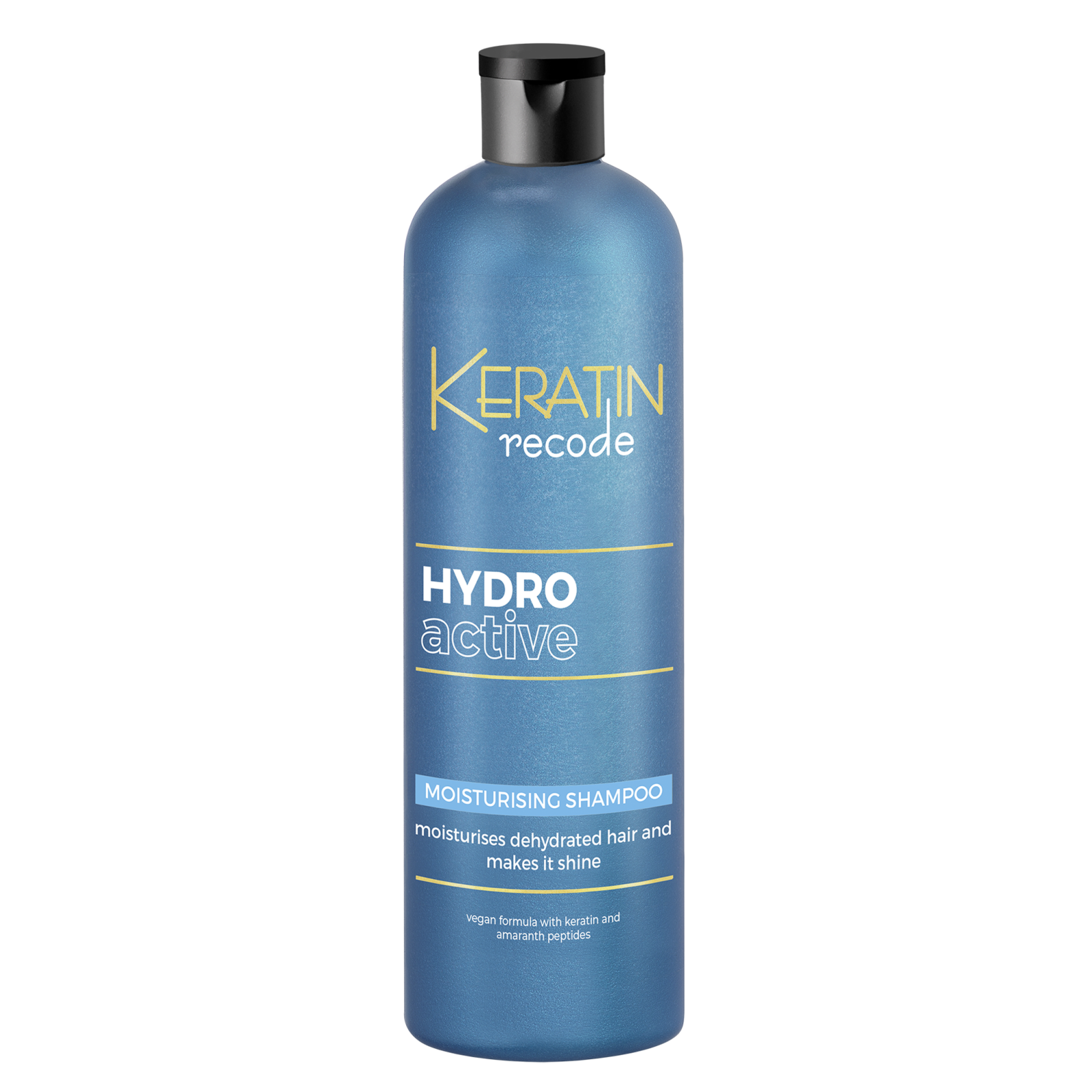 Keratin Recode Hydro Active shampoo 400 ml Šampon s obsahem keratinu pro hydrataci dehydratovaných vlasů. Subrina