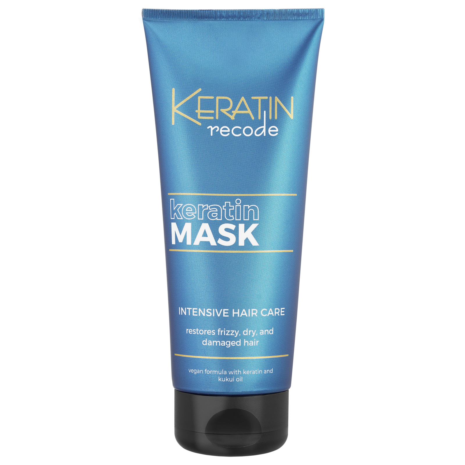 Keratin Recode Keratin Mask 200 ml Maska s obsahem keratinu pro intenzivní obnovu a hydrataci krepatých, suchých a poškozených vlasů. Subrina